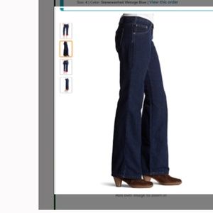 Maroon flannel lined dickies jeans size 4